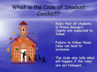 What is the Code of Student Conduct?
