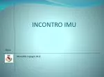 INCONTRO IMU - slide 1