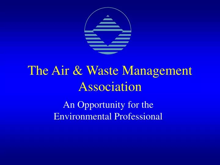 the air waste management association