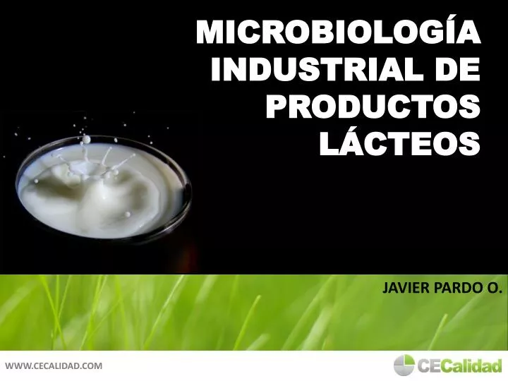microbiolog a industrial de productos l cteos