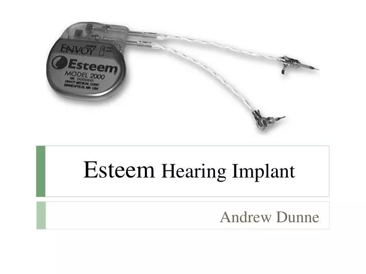esteem hearing implant