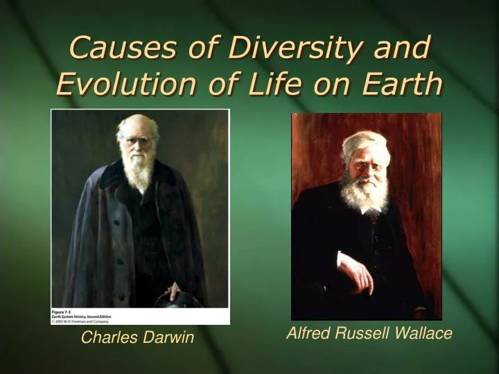 causes of diversity and evolution of life on earth