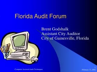 Florida Audit Forum