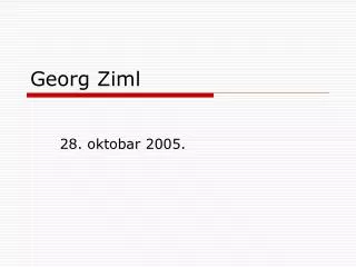 georg ziml