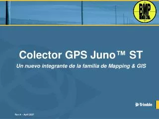 colector gps juno st