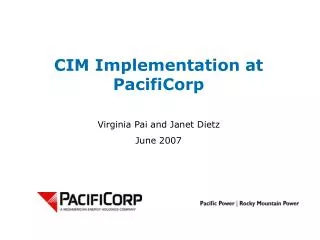 Virginia Pai and Janet Dietz June 2007