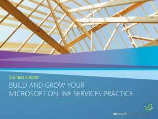Build and Grow Your Microsoft online services Practice