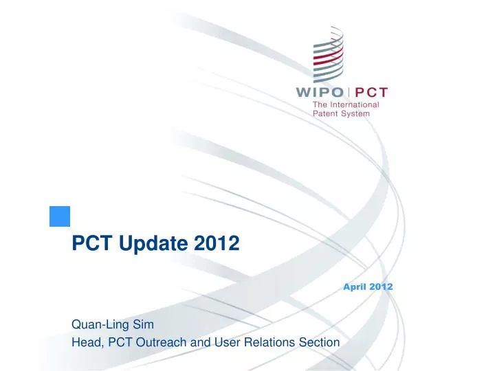 pct update 2012