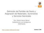 Hacia un sistema institucional de costos - slide 1