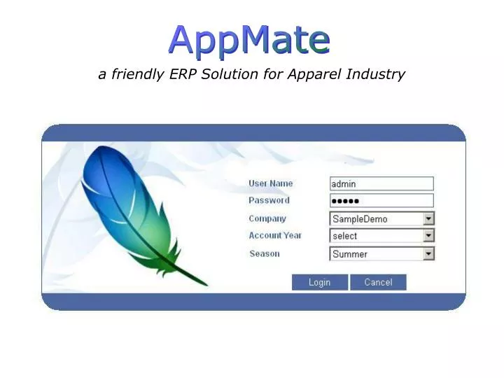 a friendly erp solution for apparel industry