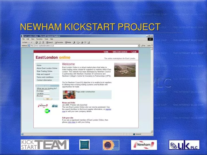 newham kickstart project