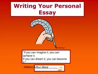 Writing Your Personal Essay