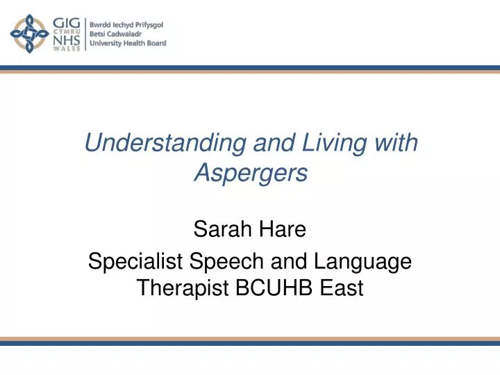 understanding and living with aspergers