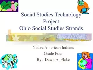 Social Studies Technology Project Ohio Social Studies Strands