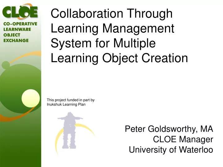 collaboration through learning management system for multiple learning object creation