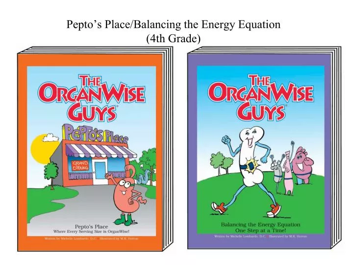 pepto s place balancing the energy equation 4th grade