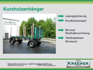 kurzholzanh nger