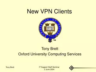 New VPN Clients