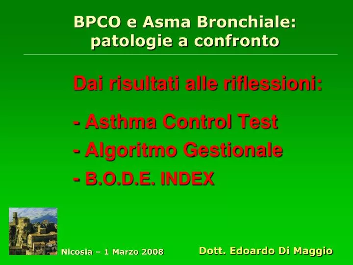 bpco e asma bronchiale patologie a confronto