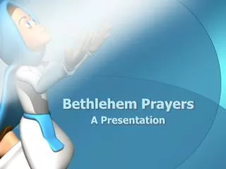 Bethlehem Prayers