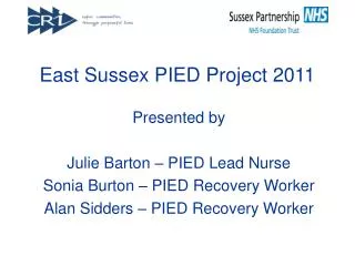 East Sussex PIED Project 2011