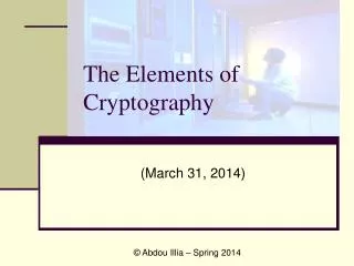 The Elements of Cryptography