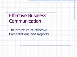 PPT - Effective Communication In Business PowerPoint Presentation, Free ...