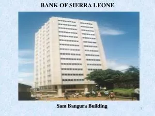 BANK OF SIERRA LEONE