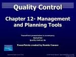 PowerPoint presentation to accompany Besterfield Quality Control, 8e PowerPoints created by Rosida Coowar - slide 1