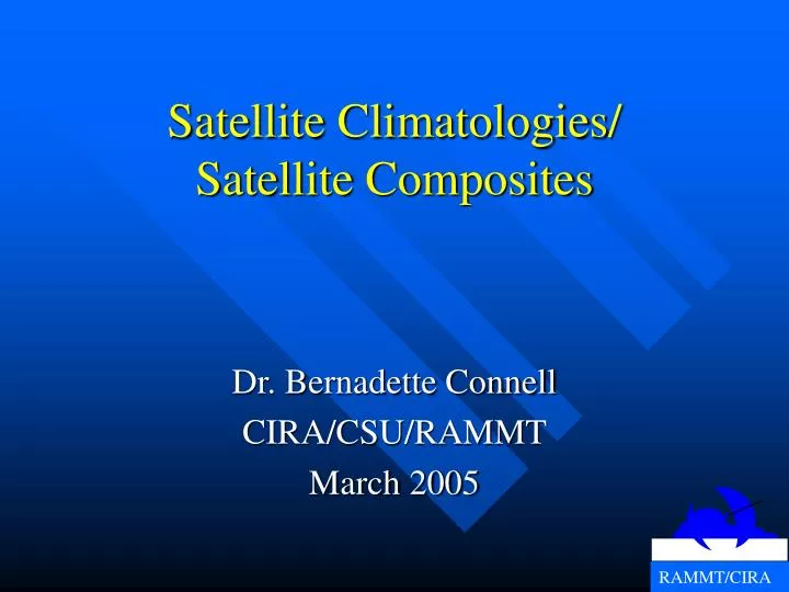 satellite climatologies satellite composites