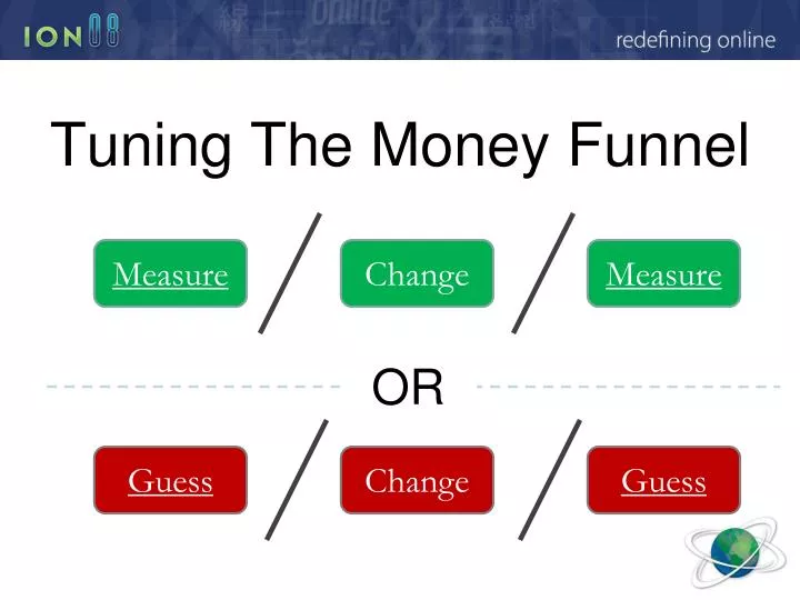 tuning the money funnel