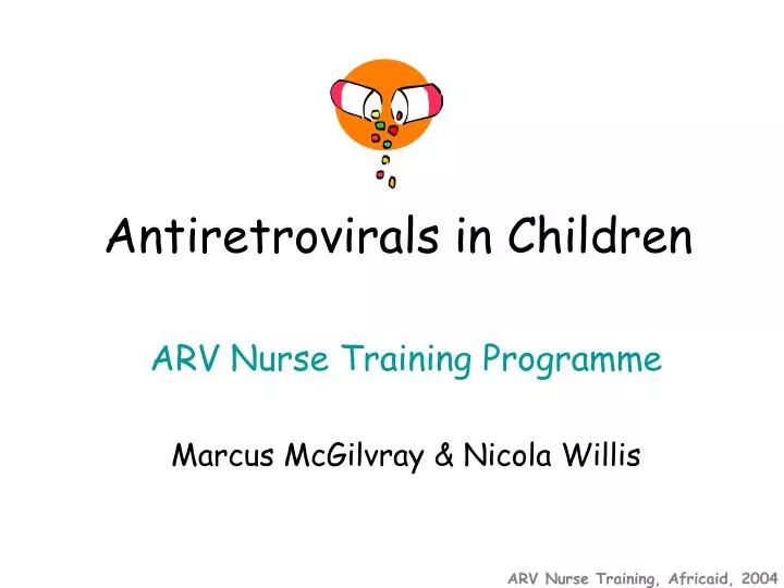 antiretrovirals in children