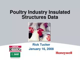 Poultry Industry Insulated Structures Data