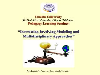 “Instruction Involving Modeling and Multidisciplinary Approaches”