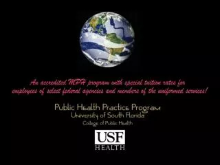 What is the Public Health Practice (PHP) Program?