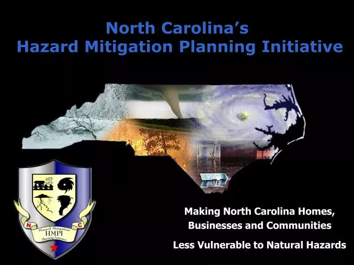north carolina s hazard mitigation planning initiative
