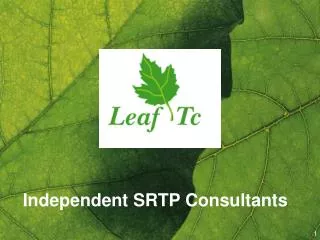 Independent SRTP Consultants