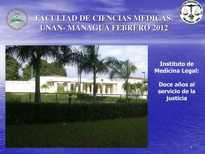 facultad de ciencias medicas unan managua febrero 2012