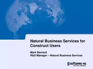 Natural Business Services for Construct Users