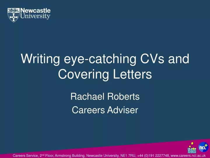 writing eye catching cvs and covering letters