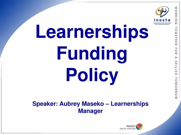 inseta funding policy