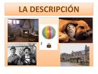 la descripci n