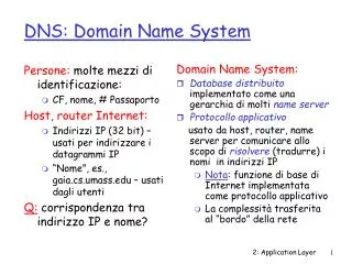 dns domain name system