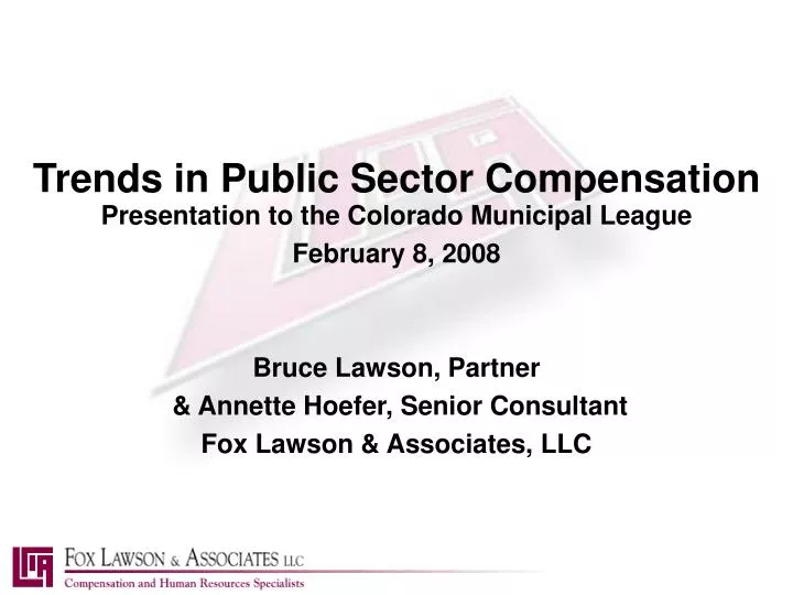 trends in public sector compensation