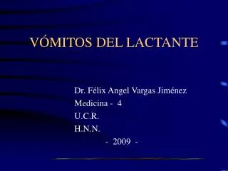 v mitos del lactante