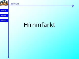 hirninfarkt