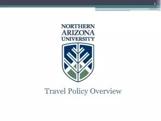 Travel Policy Overview
