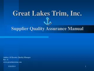 Great Lakes Trim, Inc.