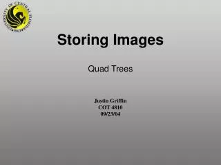 Storing Images