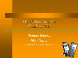 HP48 Simulator for Windows CE